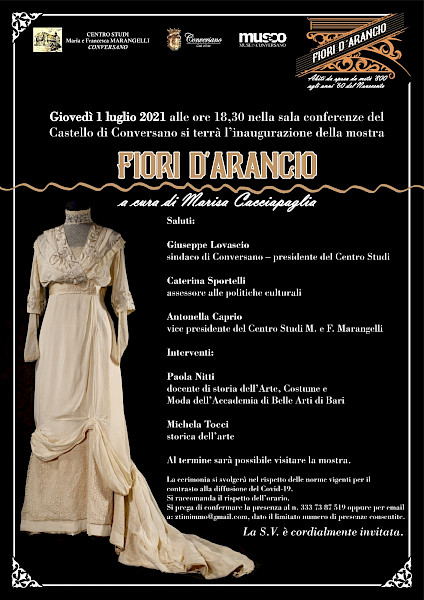 “FIORI D’ARANCIO” – Allestimento 2021