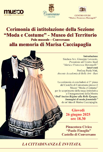 “DALL’ANCIENT RÉGIME ALLA BELLE ÉPOQUE” – Nuovo Allestimento - Giugno 2025